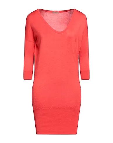 Coral Knitted Short dress