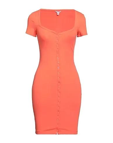 Coral Knitted Sheath dress
