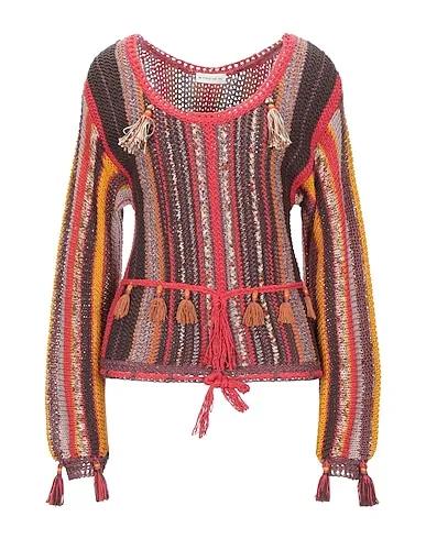 Coral Knitted Sweater