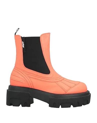 Coral Leather Ankle boot