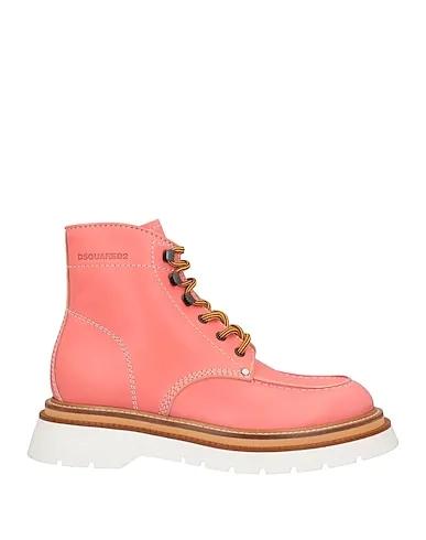 Coral Leather Boots