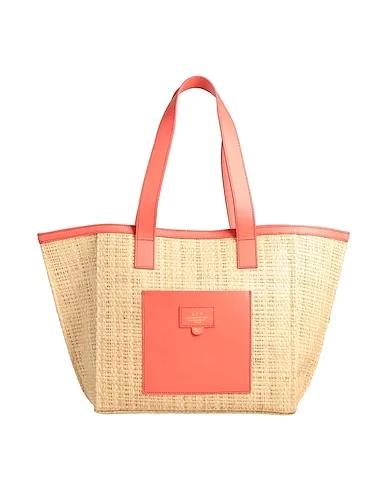 Coral Leather Handbag