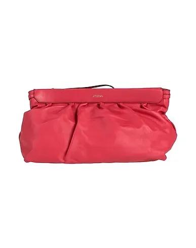 Coral Leather Handbag