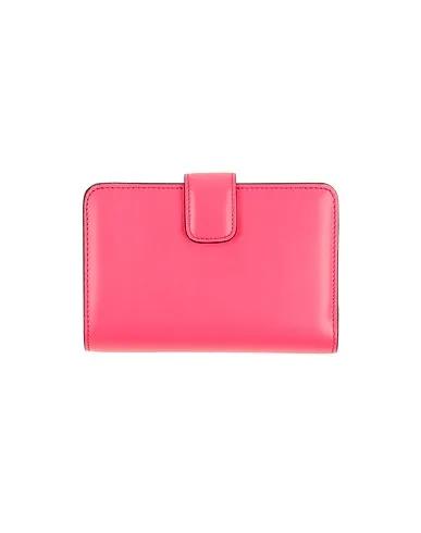 Coral Leather Wallet