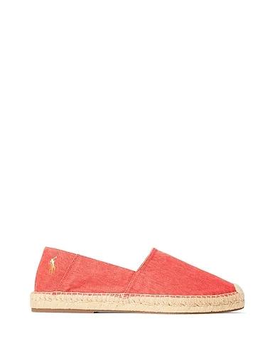 Coral Plain weave Espadrilles
