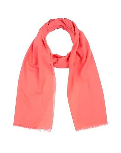 Coral Plain weave Scarves and foulards