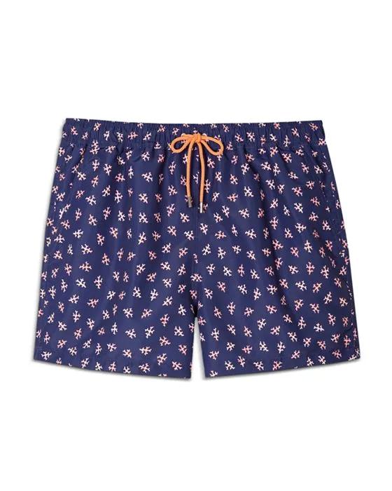 Coral Print Swim Shorts