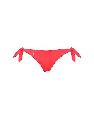 Coral Synthetic fabric Bikini