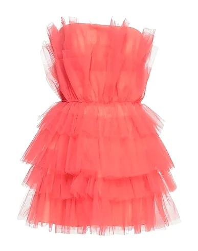 Coral Tulle Short dress