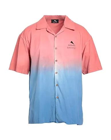 Coral Velvet Patterned shirt