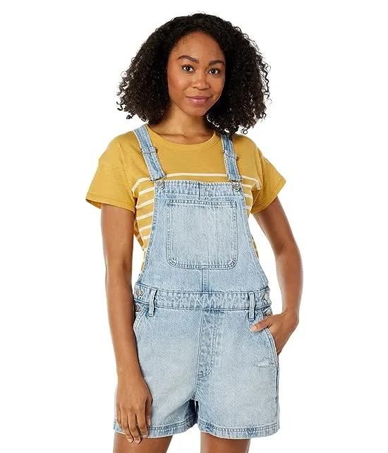 Corsica Short Overalls in Wardell Wash