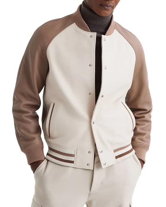 Cortez Leather Bomber