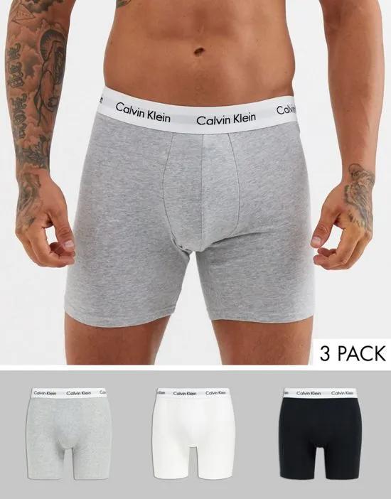 Cotton 3 pack boxer briefs