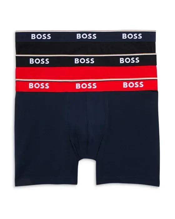 Cotton Blend Boxer Briefs, Pack of 3