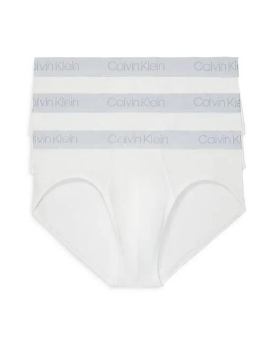 Cotton Blend Hip Briefs, Pack of 3