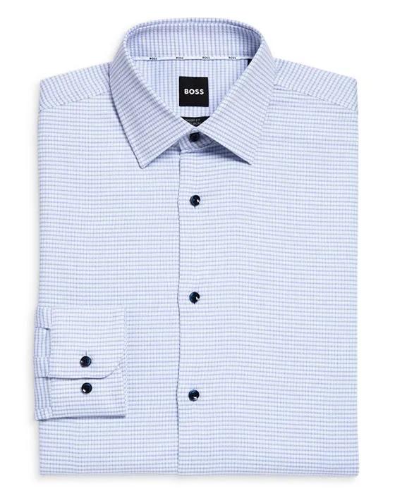 Cotton Blend Sharp Fit Dress Shirt