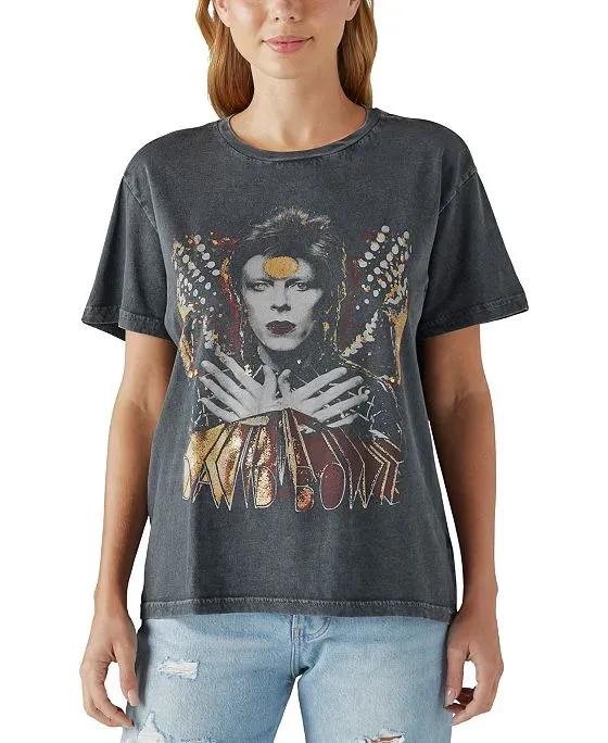 Cotton Bowie Graphic T-Shirt