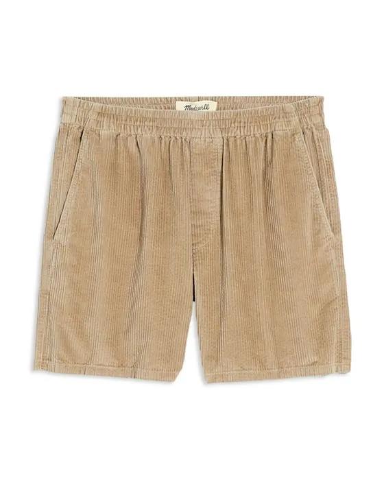 Cotton Bubble Cord Shorts