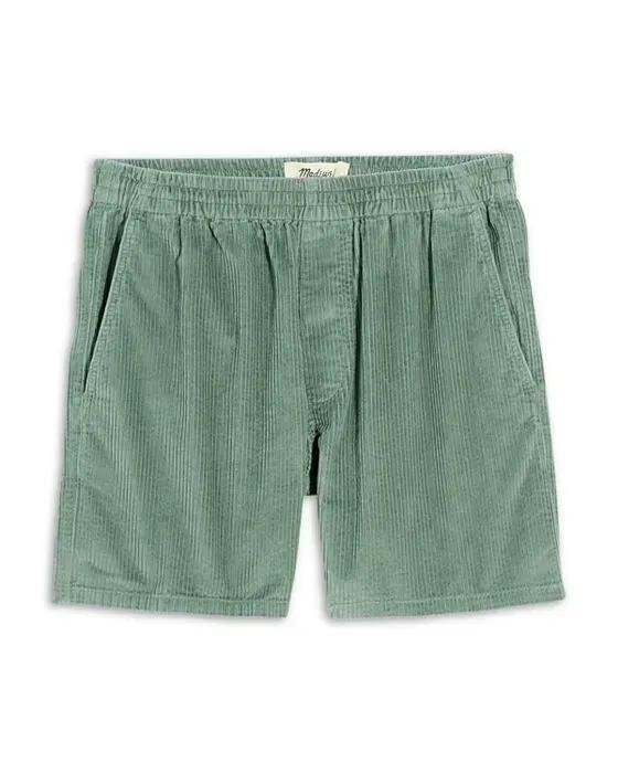Cotton Bubble Cord Shorts