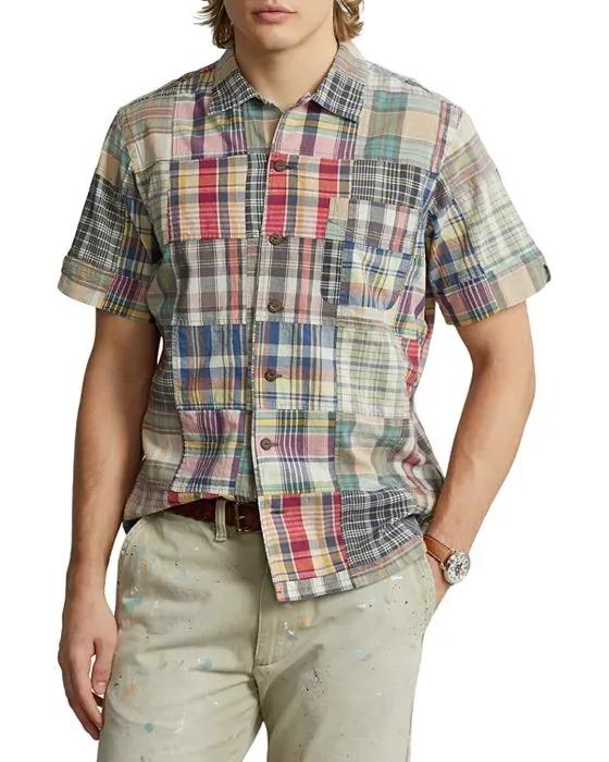 Cotton Classic Fit Camp Shirt