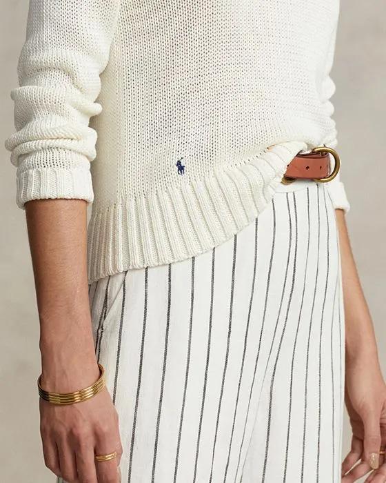 Cotton Crewneck Sweater