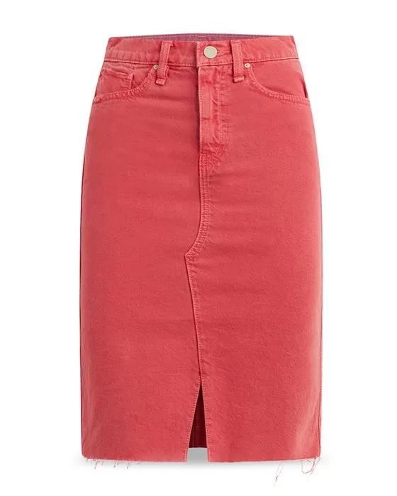 Cotton Denim Skirt in Party