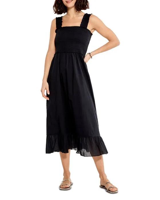 Cotton Lawn Smocked Dress