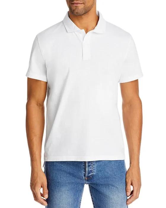Cotton Slub Polo Shirt  