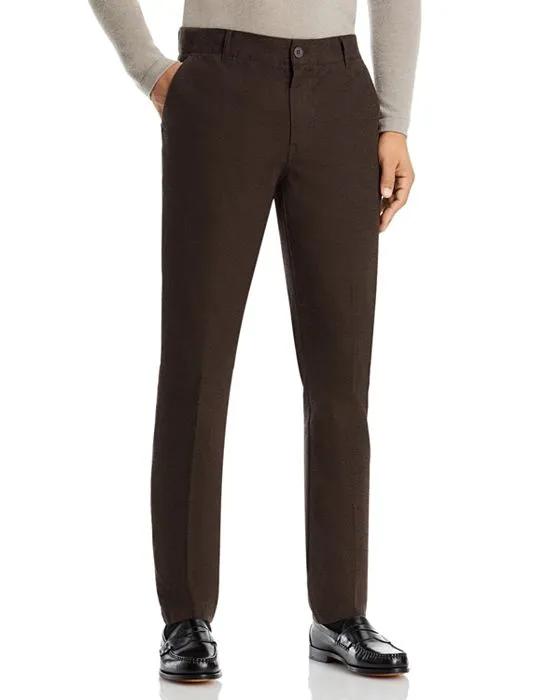Cotton Solid Slim Fit Pants