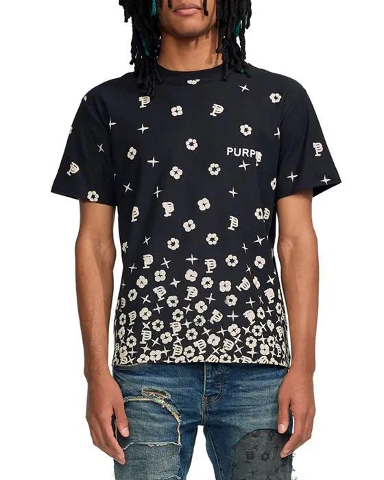 Cotton Textured Jersey Graphic Tee