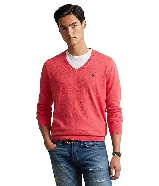 Cotton V-Neck Sweater