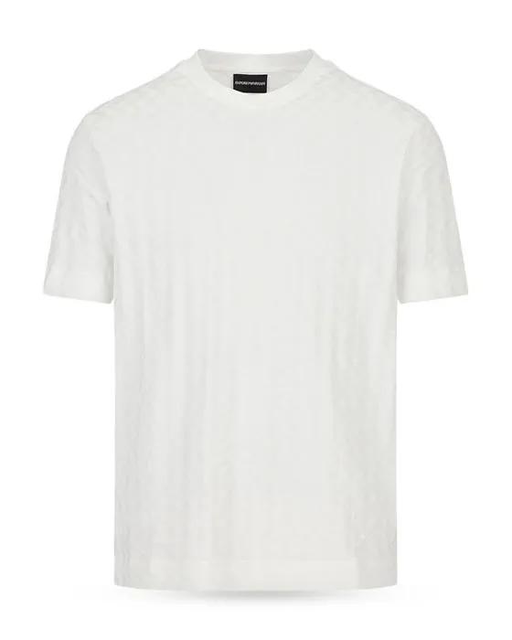 Cotton Zigzag Crewneck Tee