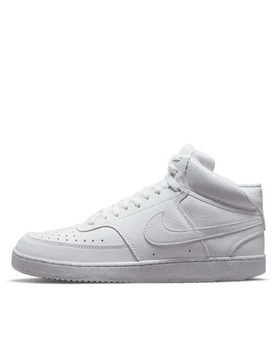 Court Vision Mid Next sneakers in triple white