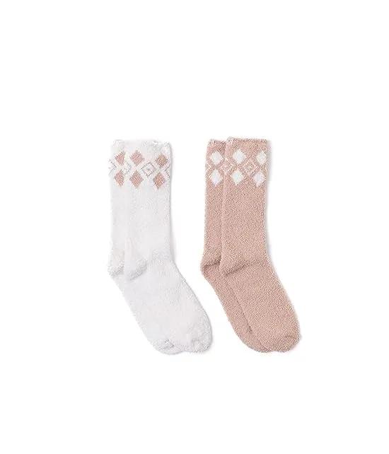 Cozy Chic® Pattern Socks Set
