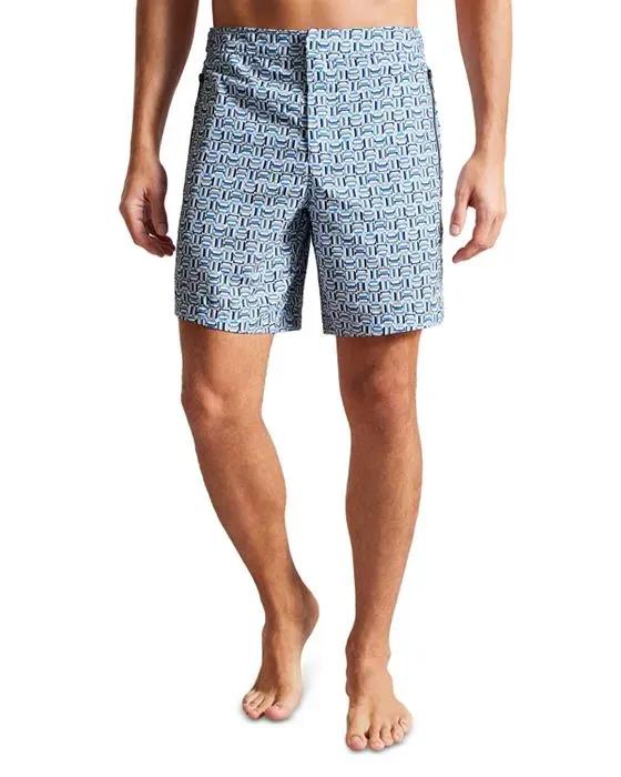 Crabbe Geometric Swimshort