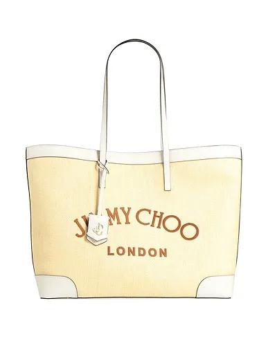 Cream Canvas Shoulder bag