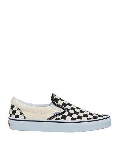 Cream Canvas Sneakers