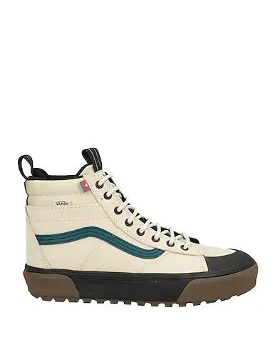 Cream Canvas Sneakers