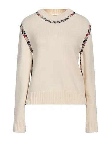 Cream Jacquard Sweater