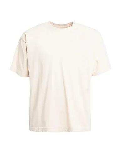 Cream Jersey T-shirt OVERSIZED ORGANIC T-SHIRT
