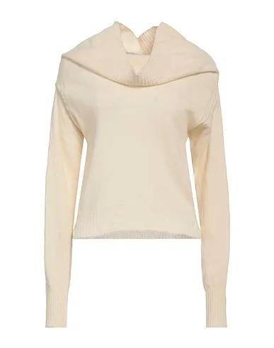 Cream Knitted Cashmere blend