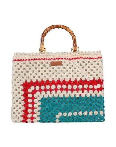 Cream Knitted Handbag