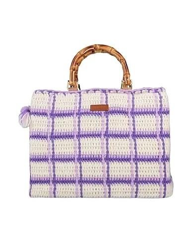 Cream Knitted Handbag