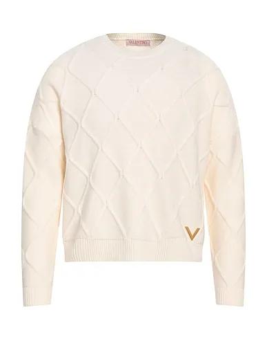 Cream Knitted Sweater