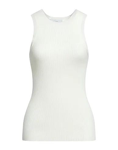 Cream Knitted Tank top
