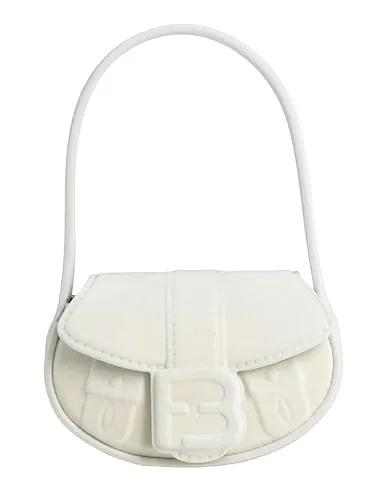 Cream Leather Handbag