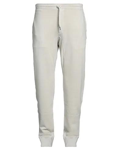 Cream Sweatshirt Casual pants