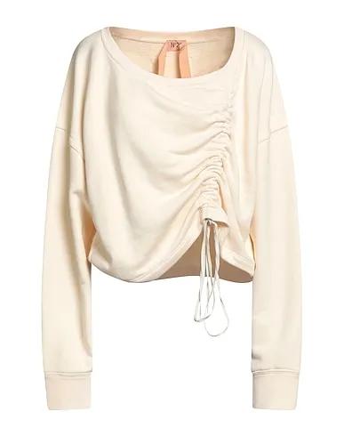 Cream Sweatshirt Sweatshirt