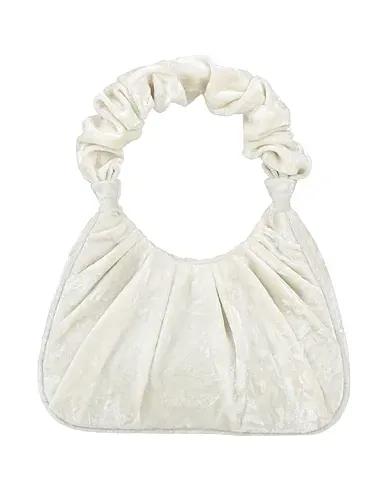 Cream Velvet Handbag