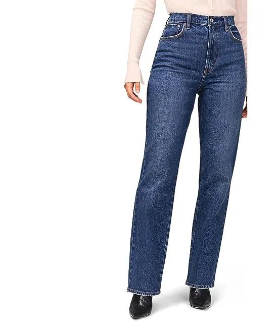 Curve Love 90s Ultra High-Rise Straight Jeans